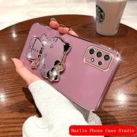 ราคา เคสโทรศัพท์ซัมซุง A52ซัมซุง A52s 5G เคสนิ่มซิลิโคนอิเล็กโทรเพลทป้องกันการกระแทกเคสกันกระแทกแบบนุ่มดีไซน์ใหม่เครื่องสำอางกระจกการ์ตูนพร้อมที่จับ (19587636200)