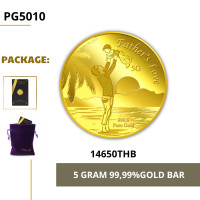ราคา Puregold 99 99 เหรียญทองคำแท้ 5g ลาย Fathers Love ทองคำแท้จากสิงคโปร์ (19064447335)