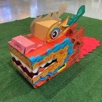 ราคา พร้อมส่งจากกรุงเทพ หัวมังกร ตรุษจีน ทำจากกระดาษ ใส่ได้ทั้งเด็กและผู้ใหญ่ มี 2 สี เขียว แดง คอสเพลย ชุดแฟนซี (21161132324)