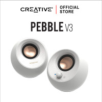 Creative Minimalistic 2.0 USB-C Speakers with Bluetooth 5.0 ลำโพงบูลทูธ รุ่น Pebble V3