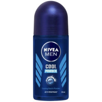 ราคา ส่งฟรี นีเวีย Nivea roll on ลูกกลิ้ง 50 25 12ml Fresh active white dry cool kick invisible black and white stress protect Deep cool powder silver protect mistine top country (20540691445)