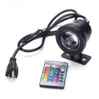 ราคา ไฟสปอร์ตไลท์สระว่ายน้ำน้ำพุ10W 15W โคมไฟสวนบ่อน้ำสระ LED อาร์จีบีกันน้ำ IP68 AC DC 12V 220V (19959377784)