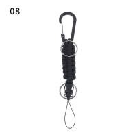 ราคา คุณภาพสูง ปมฉุกเฉิน Carabiner กลางแจ้ง สาย Paracord ทหาร แหวนพวงกุญแจ พวงกุญแจเชือก พวงกุญแจ ที่เปิดขวด (15405833321)