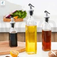 ราคา ขวดแก้วใส่ซอส ทรงเหลี่ยม พร้อมจุกซอส ขวดแก้วใส่น้ำมัน ขวดซอส น้ำมันพืช ถั่วเหลือง น้ำส้มสายชู น้ำมันมะกอก ไซรัป (20999660054)