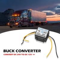 ราคา 24V DC ถึง12V DC 3A เครื่องแปลงไฟรถแหล่งจ่ายไฟตัวแปลงขาลง (7899228233)