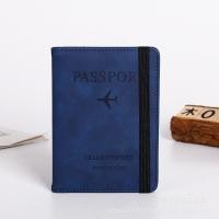 ราคา ปกพาสปอร์ต กระเป๋าใส่พาสปอร์ต ปกการ์ด passport cover หนัง PU มีสายรัด หลากสี (20598042400)