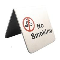ราคา ป้ายห้ามสูบ ป้ายห้ามสูบสแตนเลส ป้ายห้ามตั้งโต๊ะ ป้ายห้ามสูบตั้งโต๊ะ ป้ายตั้งโต๊ะสแตนเลส ป้ายสามเหลี่ยมตั้งโต๊ะ No Smoking Sign (6637568153)
