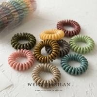 ราคา ยางรัดผมเกลียว ยางรัดผมวงเล็ก กล่อง 9 ชิ้น (16284982471)