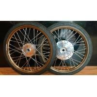 ราคา ชุดล้อชาขอบ 17 1 40x17 ดุมกระจกพร้อมยางนอกลายไฟ ยางใน ใส่ ClickClick iScoopy iICONMoove (21174693389)