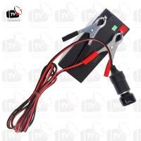 ราคา สายคีบ แบตเตอรี่ พร้อมเต้าจ่ายไฟ 12V ในรถ สายยาว 2เมตร และ ที่ชาร์จ USB ในรถยนต์ (19769018570)