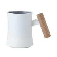 ราคา Nordic Simple PP Straight Mug Coffee Mugs Tea Mug Coffeeware Teaware with Lid Wooden Handle Mug Office Coffee Cup Water Cup (19915480266)