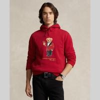 ราคา Polo Ralph Lauren เสื้อฮู้ดดี้ผู้ชาย Lunar New Year Polo Bear Fleece Hoodie รุ่น MNPOKNI16823377 สีแดง (21283627548)