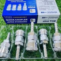 ราคา THB คอปเปอร์หางปลาเสียบสาย คอปเปอร์เสียบสายลม คอปเปอร์ตัวเมียรหัส SHA ขนาด 2หุนครึ่ง34 หุน Made in Taiwan (8602336654)