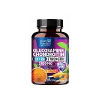 ราคา Glucosamine Chondroitin ขมิ้น MSM Triple Strength Joint อาหารเสริม แคปซูลอาหารรายวัน (21287843913)