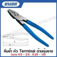 ราคา Unior คีมย้ำ หัว Terminal ด้ามหุ้มยาง Crimping Pliers รุ่น 424 424 4P (15945781705)