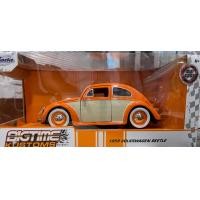 ราคา Jada 1959 Volkswagen Beetle Orange Cream Bigtime Kustoms 1 24 scale (16426587978)