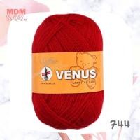 ราคา ไหมพรมฟู VENUS วีนัส สีล้วน VENUS Soffur Knitting Yarn (18882832745)