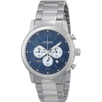 ราคา Citizen Quartz Mens Watch Stainless Steel Classic Silver Tone (16939819302)