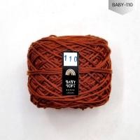 ราคา ไหมพรม 4Ply ไหมพรมเบบี้ซอฟท์ เบบี้ซิลค์ ไหมพรมสำหรับเด็ก 4Ply 100G I ไหมพรมฟ้ามุ่ย Fahmui Yarn (19649135907)