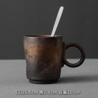 ราคา Handmade Coarse Pottery Coffee Cup Japanese Retro Simple Ceramic Cup Creative Garland Hanging Ear Mug Water Cup Tea Cup (20023632425)