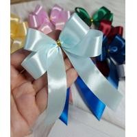 ราคา โบว์สำเร็จรูป โบว์ติดของขวัญ โบว์ติดของของชำร่วย โบว์ติดของรับไหว้ งานแฮนด์เมด ริบบิ้นซาติน 2 cm (21052483310)