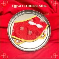 ราคา QIPAO CHINESE SILK ผ้าพันคอตรุษจีน ผ้าพันคอน้องหมา น้องแมว สุนัข Chinese Collection (21290126162)