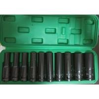 ราคา ชุดลูกบล็อกยาว ขนาด4หุน 8 24 มม 10 ตัว ชุด ลูกบล็อกลม ลูกบล็อกดำ ชุดลูกบล็อกยาว ลูกบล็อกดำ 1 2 บอกซ์ลม พร้อมกล่องพลาสติก ส่งด่วนจาก กทม (17447669599)