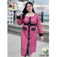 ราคา C935 ฮ228 ร้านนี้ส่งไว เดรสฉลุเกาหลี ชุดสาวอวบสวยๆ เดรสสาวอวบ เสื้อผ้าสาวอวบ ชุดสาวอวบ ชุดคนอวบแฟชั่น ชุดคนอ้วนสวยๆ เดรสสาวอวบอ้วน ชุดสาวอวบอ้วน เดรสคนอ้วน เสื้อผ้าแฟชั่นสาวอวบ ชุดสาวอวบ (14618428736)