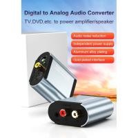ราคา Optical Toslink SPDIF Coax Digital to Analog Audio Converter Adapter RCA R L สายoptical 1ม (10938706901)