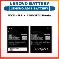 ราคา แบตเตอรี่ Lenovo A916 รุ่น BL219 แบตเตอรี่ 2500mAh (13707794121)