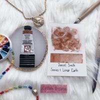 ราคา สีน้ำ Daniel Smith เกรดอาร์ตติส Series 1 สี Lunar Earth แบ่งขาย2ml (15063926955)