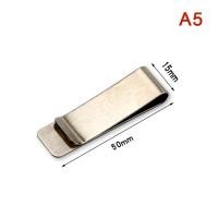 ราคา JZ ที่หนีบธนบัตรโลหะสแตนเลสแบบเรียบง่ายสำหรับผู้ชายผู้หญิง (19885610589)