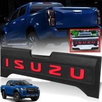 ราคา แผ่นปิดกระบะท้าย แผ่นปิดฝากระบะท้าย ครอบกระบะท้าย รุ่น อีซูซุ ดีแม็ก ISUZU DMAX D MAX ปี 2020 2022 สีดำ โลโก้แดง 1 ชิ้น (14528210221)