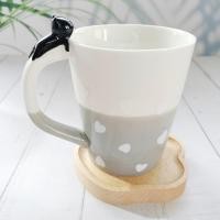 ราคา แก้วเซรามิค น่ารัก ลายแมวเกาะแก้ว หัวใจ ลายจุด แก้วมัคทนความร้อน แก้วกาแฟ ชา แก้วน้ำลายหัวใจ (20426952210)