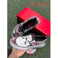 ราคา รองเท้าผ้าใบ vans แบบสลิปออนแบบสวมไม่มีเชือกมี 4 แบบให้เลือกพร้อมส่ง (19978311491)