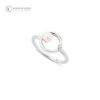 ราคา Maison de Jewels Orbita Ring แหวนเงินแท้ แหวนมุก (1790332866)
