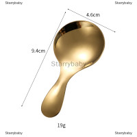 ราคา Star ช้อนสแตนเลสน่ารักด้ามสั้นช้อนตักไอศกรีมทองช้อนกาแฟชาช้อนสำหรับเด็กช้อนเครื่องปรุงอาหารในครัวตักเครื่องเทศ (19983172014)