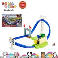 ราคา Hot Wheels Mario Kart Circuit Slam Track Set HGK59 ชุดรางจำลองการแข่งรถมาริโอ้คาร์ต รุ่น HGK59 (15203696746)