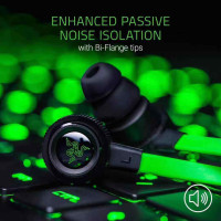 ราคา RAZER HAMMERHEAD PRO V2 HEADPHONE หูฟังแท้ หูฟังเกมมิ่ง หูฟังอินเอียร์ หูฟังเบสหนักๆ ซึ่งเป็นหูฟังเล่นเกมอย่างเช่นเกม FREEFIRE PUBGและ LOL หูฟังคอมและมือถือที่มีไมโครโฟน ส่งฟรีและรับประกัน1ปี (1690006