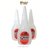 ราคา กาวร้อน Q Bond กาวร้อนแห้งไว กาวสารพัดประโยชน์ สำหรับติดพลาสติก งานไม้ (19832317398)