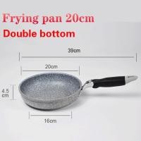 ราคา 202428cm Frying Pan Non stick Wok Pans Skillet Cauldron Induction Cooker Frying Pans Pancake Pan Egg Pan Gas Stove Home Garden (14061549427)