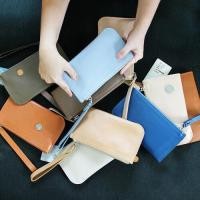 ราคา ARC wallet กระเป๋าสตางค์ทำจากหนังแท้ สีฟ้า THEOREM (20923206565)