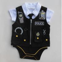 ราคา Brooklyn Brighton UK Police ชุดตำรวจอังกฤษสีดำ เด็กผู้ชายและเด็กผู้หญิง (20658090211)