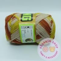 ราคา ไหมพรม Eagle 4ply สีเหลือบ ไหมพรมอีเกิ้ล ม้วนใหญ่ 80 กรัม อีเกิ้ลปรับขนาด ไม่มี 100 กรัมแล้วค่ะ (7678530798)