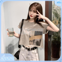 ราคา เสื้อครอป เสื้อครอปเอวลอย เสื้อครอปแขนสั้น เสื้อแขนสั้น ครอปสายฝอ ครอปเกาหลี เสื้อยืด เสื้อครอปผู้หญิง เสื้อครอปลายน่ารัก ครอปแฟชั่น (13104714792)