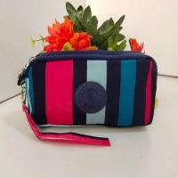 ราคา กระเป๋าคล้องมือขนาด7นิ้วมี3ช่องซิปใส่เงินแบงก์พันไม่ต้องพับใส่กระเป๋าใบสั้นและมือถือขนาดใหญ่ได้ (20195690825)