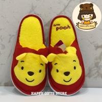 ราคา รองเท้าใส่ในบ้าน รองเท้า สลิปเปอร์ พื้นบาง POOH PIGLET หมีพูห์ พิกเล็ท (18260318912)