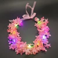 ราคา Summer Air CODที่คาดผมดอกไม้ ที่คาดผมมีไฟ ที่คาดผมLED มีไฟ สวยมาก มงกุฎไฟกระพริบ (21260026399)
