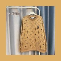 ราคา 2023 ฤดูใบไม้ร่วงรุ่นใหม่ MLB เสื้อสเวตเตอร์สไตล์เกาหลีแบรนด์แฟชั่นคอกลมแขนยาวผู้ชายและผู้หญิงเสื้อสเวตเตอร์พิมพ์ลายเพชรแบบเดียวกัน (20511832669)