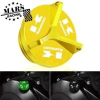 ราคา อุปกรณ์เสริมรถจักรยานยนต์น้ำมันน้ำมันปลั๊กเลเซอร์โลโก้น้ำมันถ้วยน้ำมันสำหรับ KAWASAKI Universal Ninja400 Z400 Z650 Z900 Z800 Zx10r Z1000 Versys650 ER6N (13892631681)